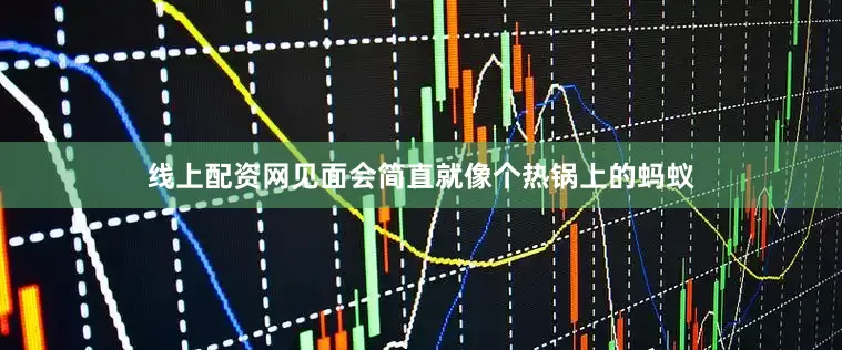 线上配资网见面会简直就像个热锅上的蚂蚁